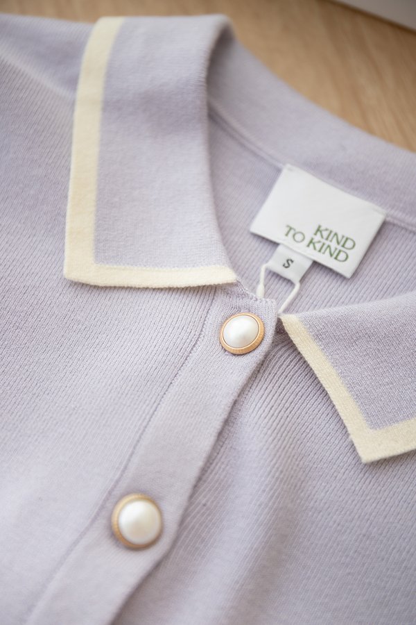 Lula Top In Ash Lavender