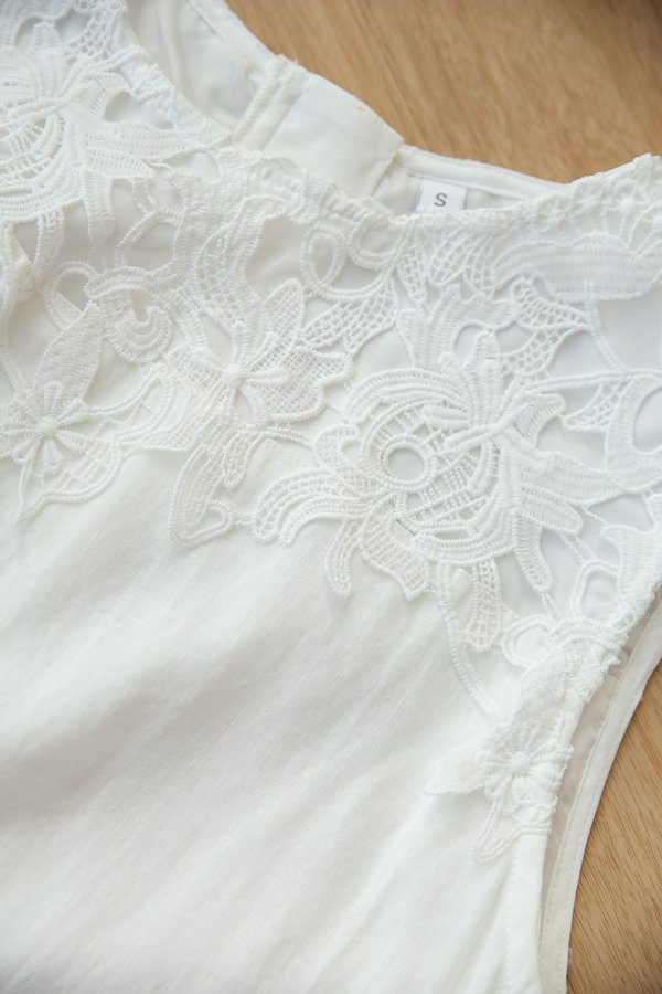 Dosia Top In Classic White
