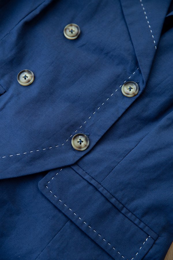 Brielle Top In Marine Blue