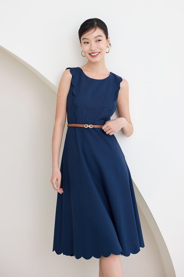 Janiyah Dress In Admiral Blue