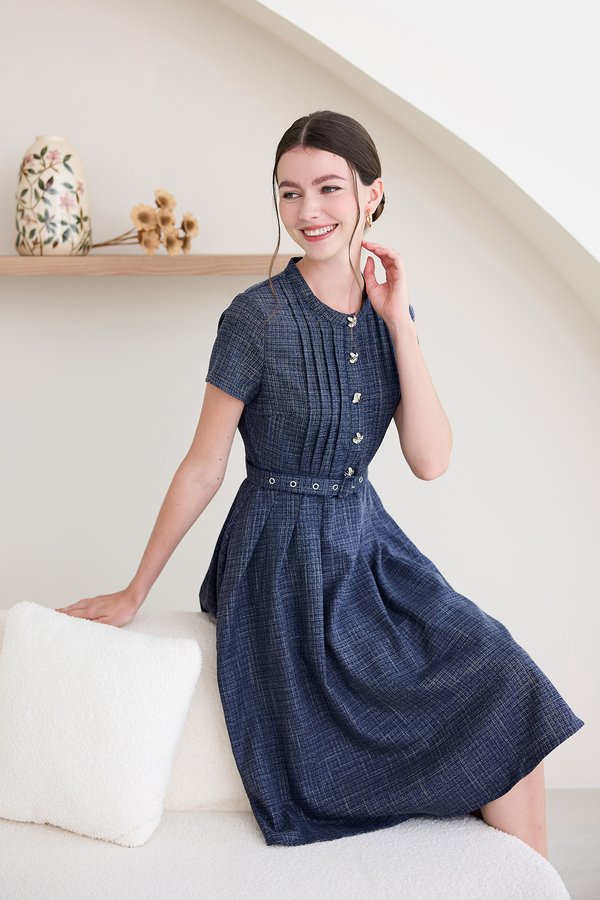 Alice Dress In Dark Blue