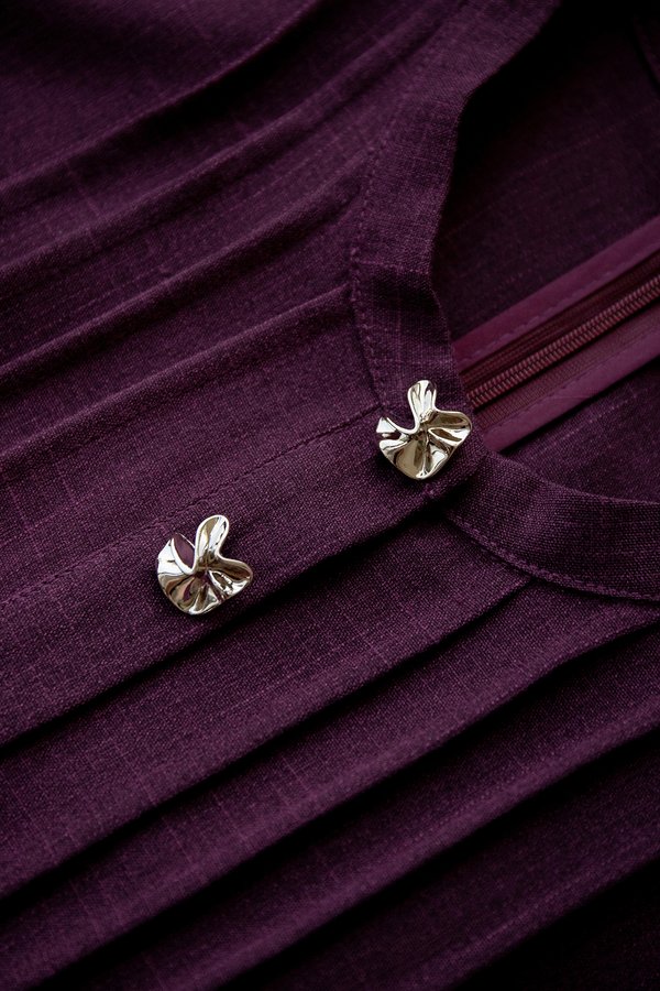 Alice Dress In Dark Purple