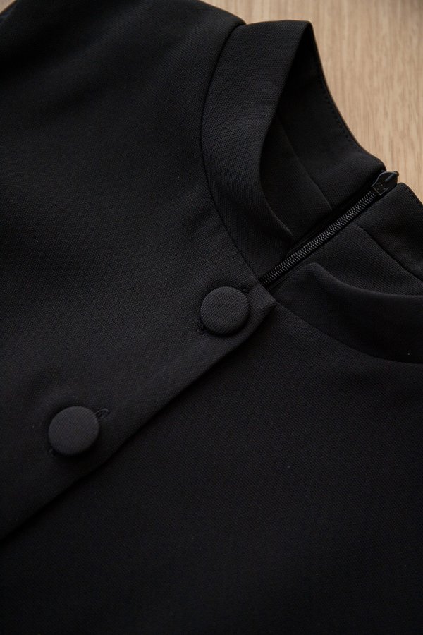 Soren Romper In Classic Black