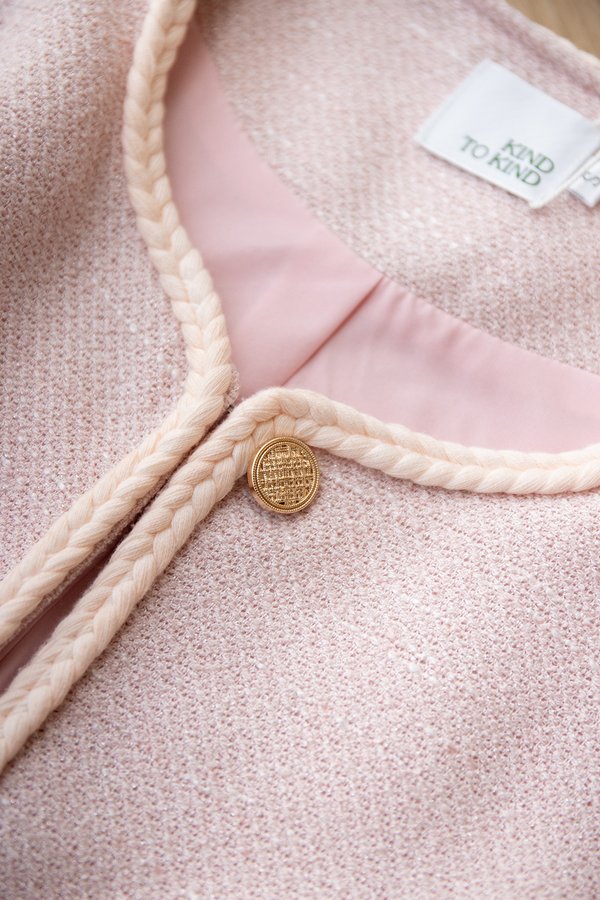Artemis Jacket In Soft Pink