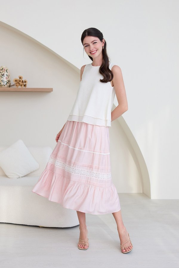Mireille Skirt In Light Pink