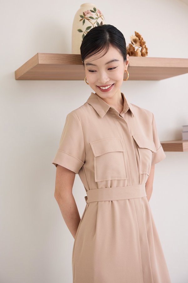Sojourner Dress In Mocha
