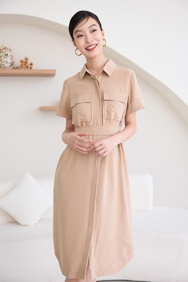 Sojourner Dress In Mocha
