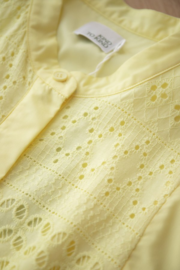 Rene Dress In Lemon Yellow