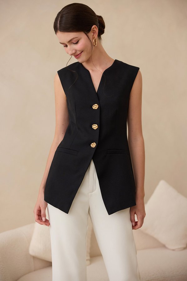 Shaye Top In Classic Black