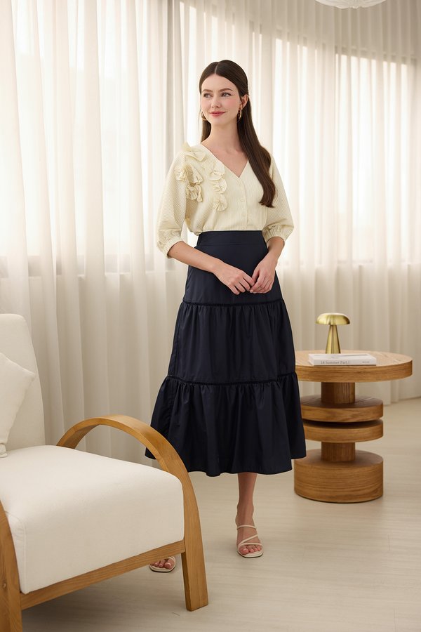 Anette Skirt In Midnight Blue