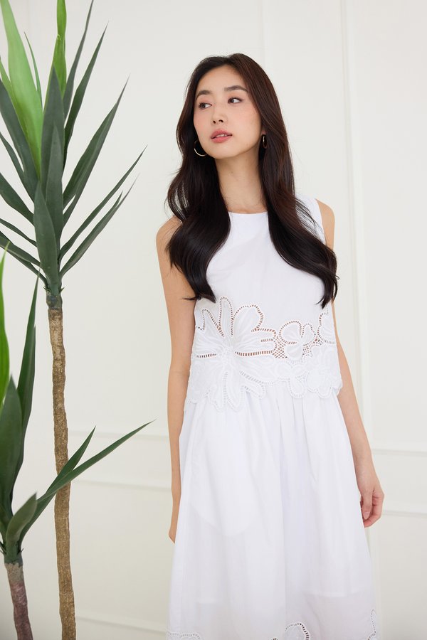 Nyomi Top In Classic White