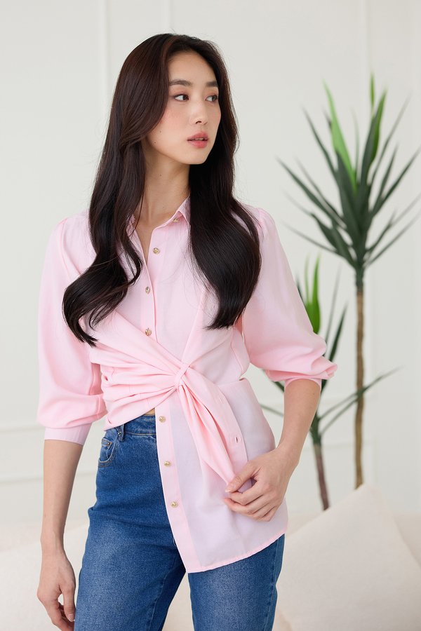Pixie Shirt In Blossom Pink