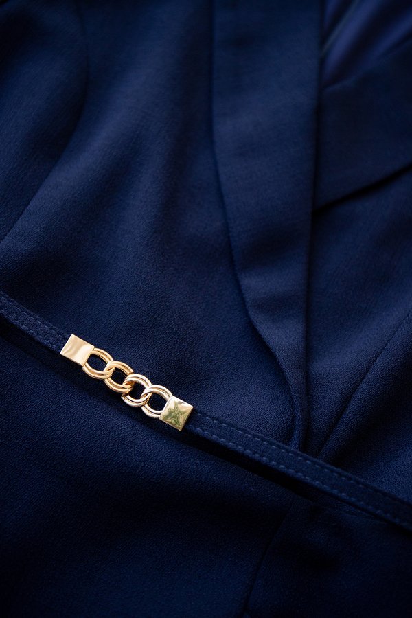 Tamara Dress In Navy Blue