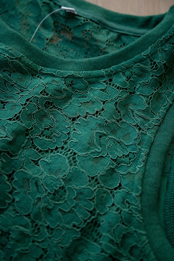 Calida Top In Forest Green
