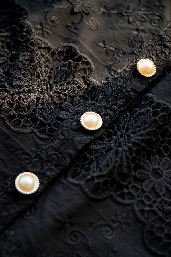Jasmin Top In Classic Black