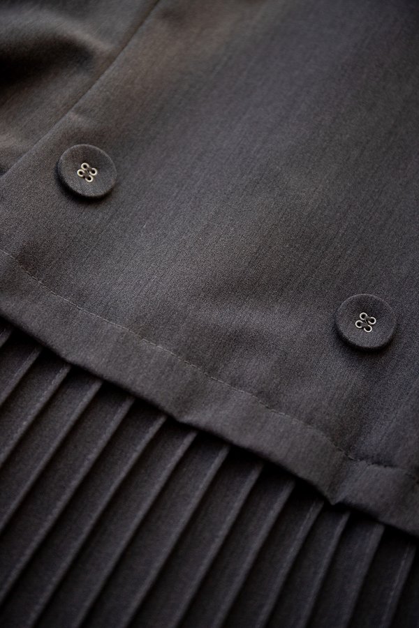 London Dress In Heather Grey