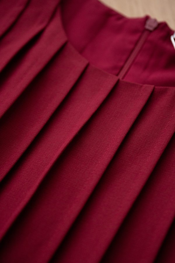 Preston Top In Deep Wine