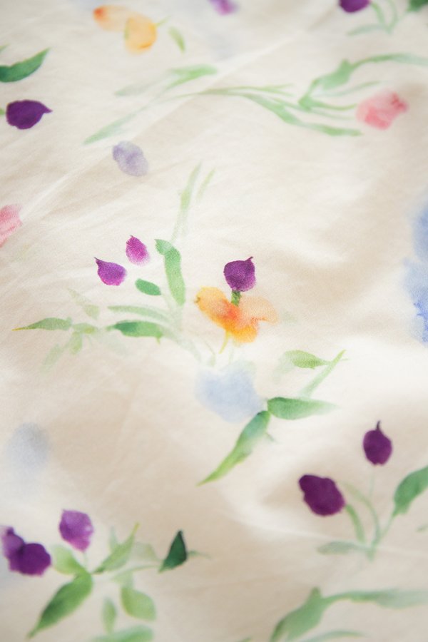 Elyna Dress In Viola Florals
