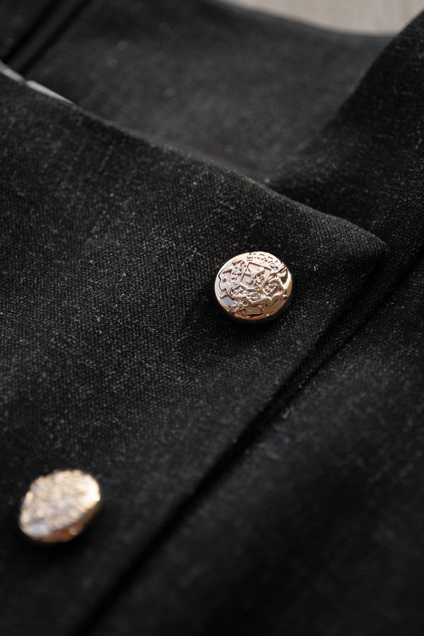 Cairo Dress In Dark Heather Grey