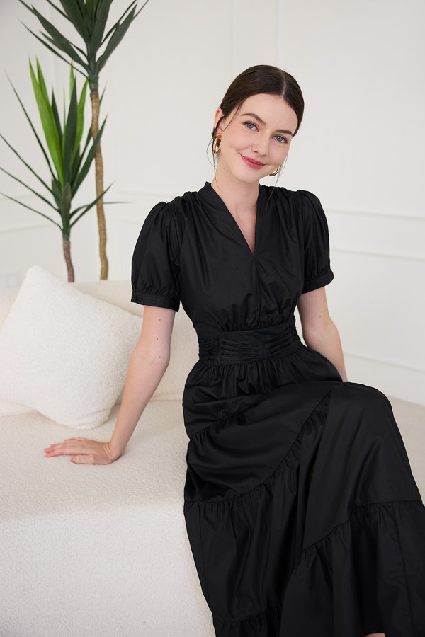 Diane Dress In Classic Black