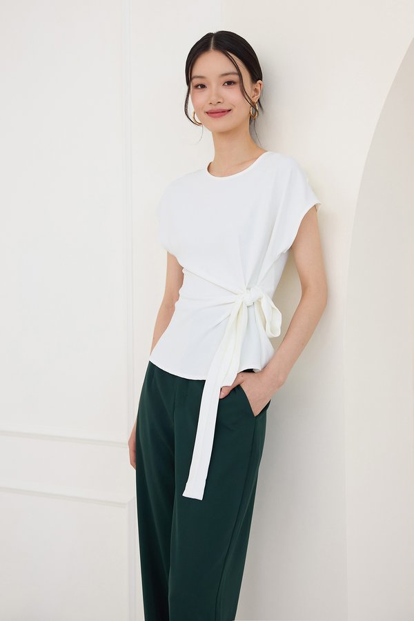 Gina Top In Classic White