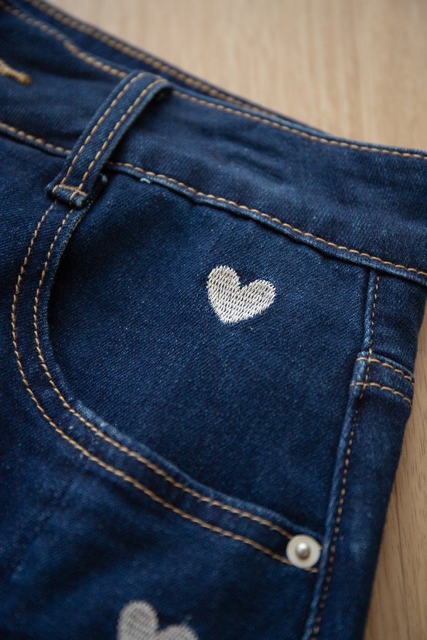Brynn Skorts In Dark Wash