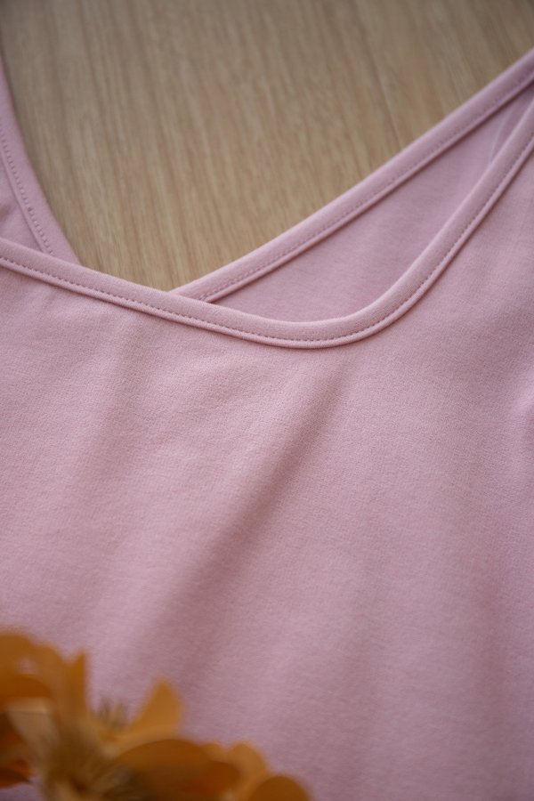 Jovienne Top In French Pink