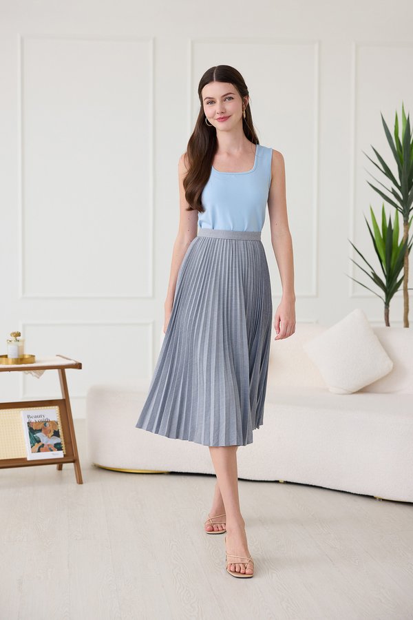 Jovienne Top In Sky Blue