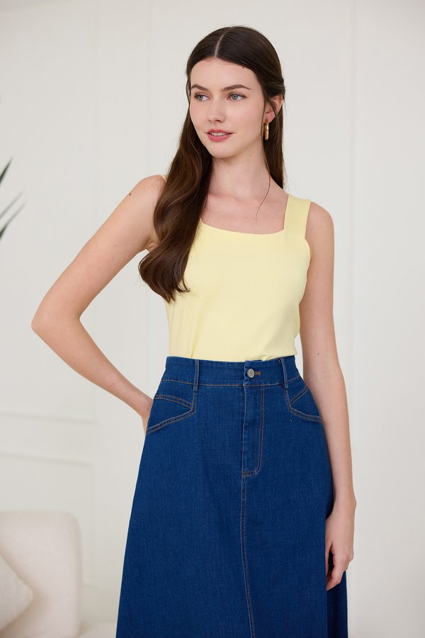 Triton Top In Butter Yellow
