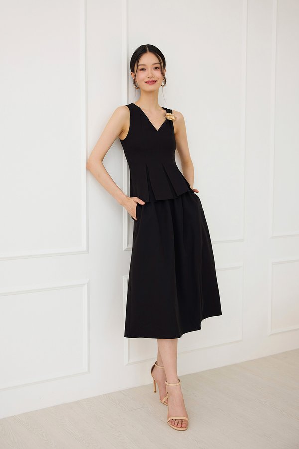 Tara Skirt In Classic Black