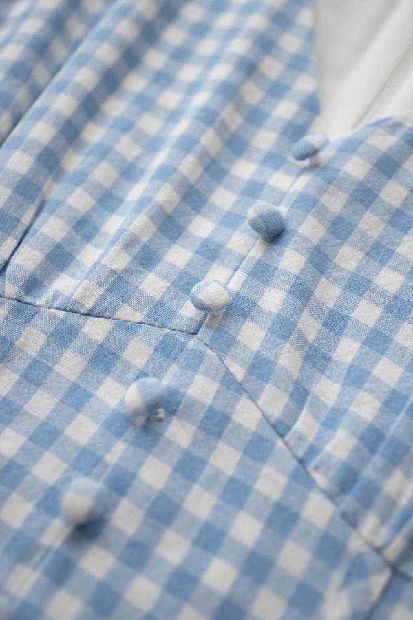 Varra Dress In Sky Checks