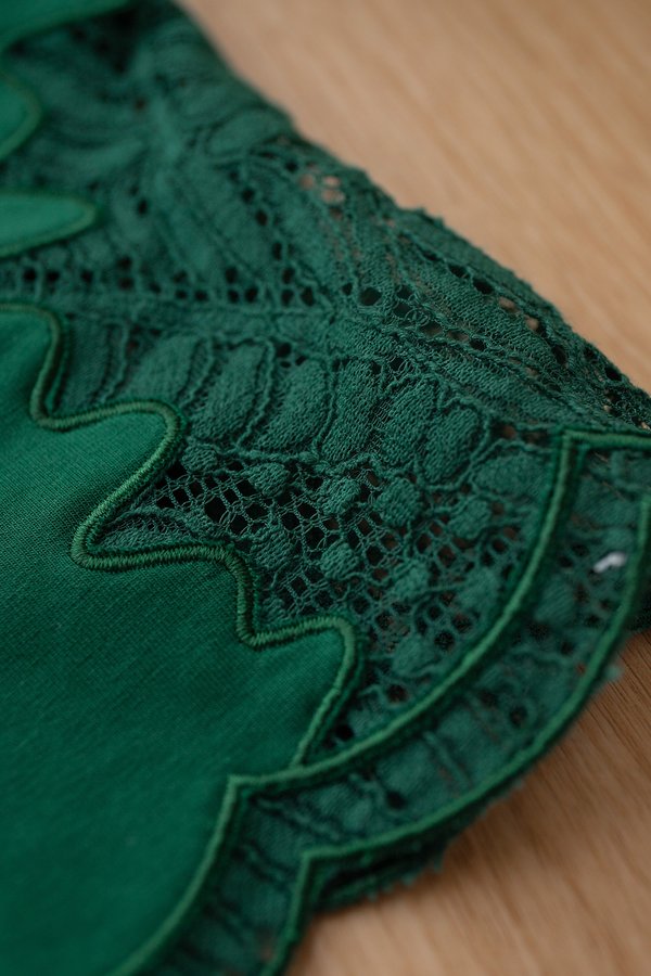 Etna Top In Forest Green