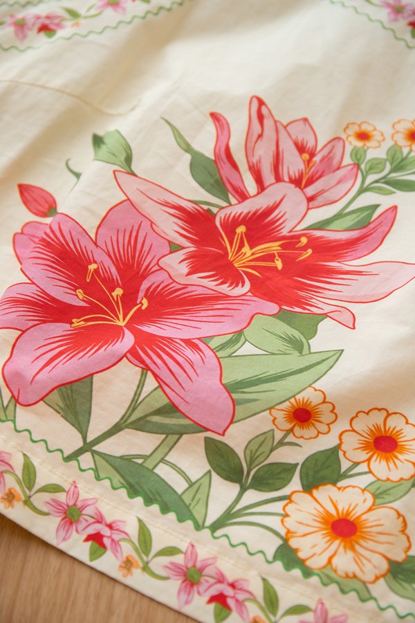 [Preorder] Ibiza Top In Pink Florals