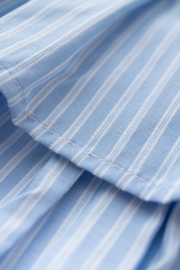 [Preorder] Noto Skirt In Blue Stripes