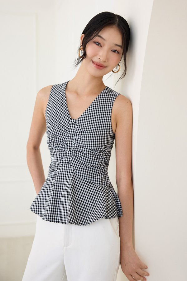 Sonja Top In Classic Black