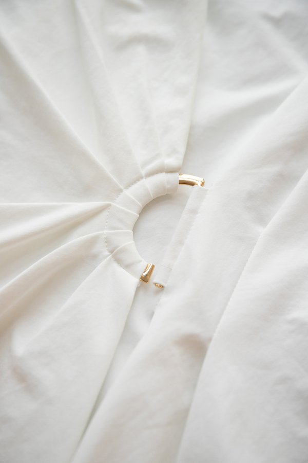 Palermo Top In Classic White