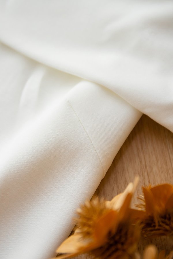 Simona Top In Classic White