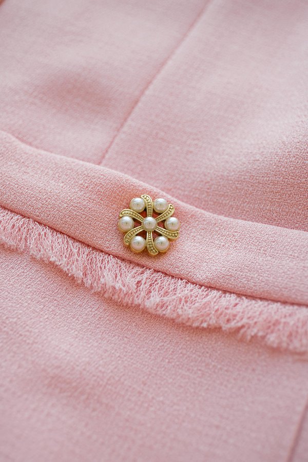 Carolina Dress In Blossom Pink