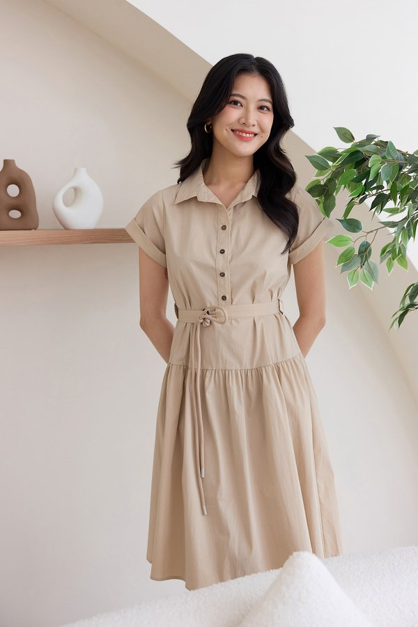 Cybele Dress In Khaki