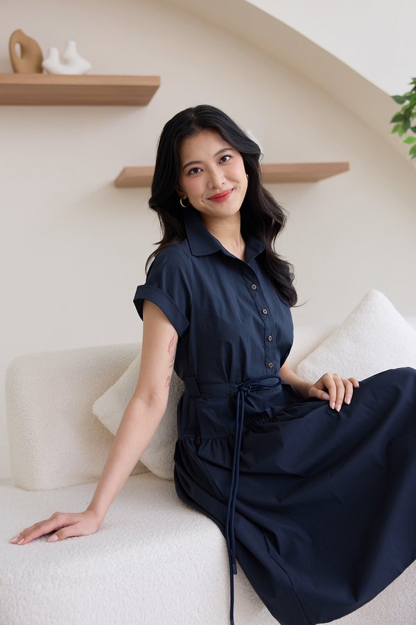 Cybele Dress In Midnight Blue