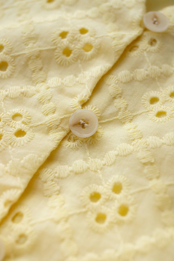 Kristen Top In Butter Yellow