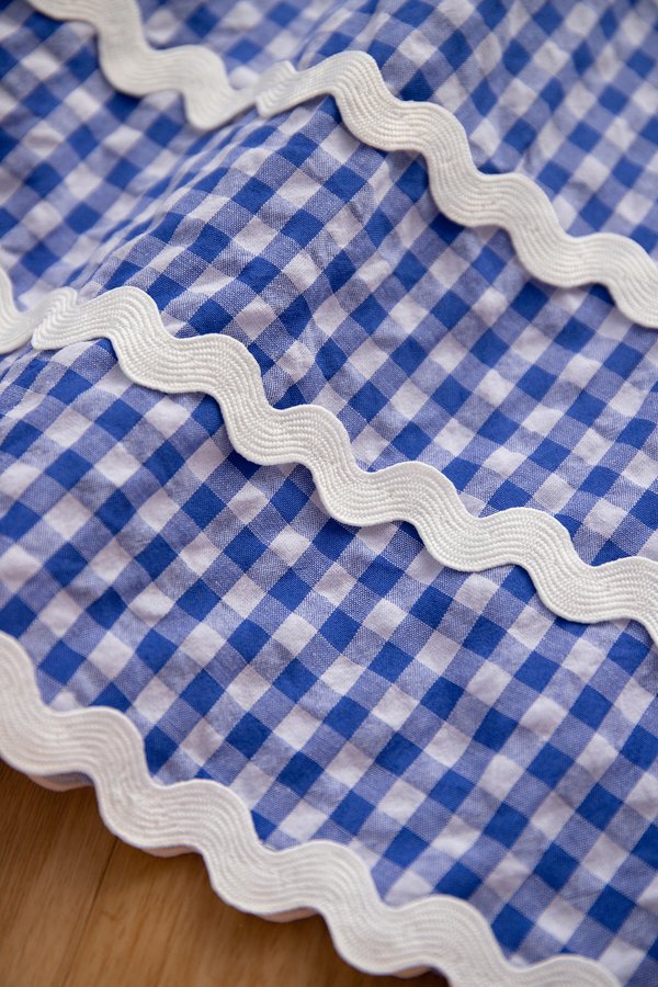 Romy Dress In Blue Gingham