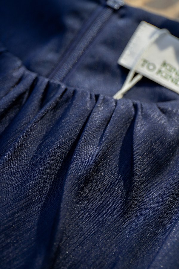 Arielle Dress In Midnight Blue