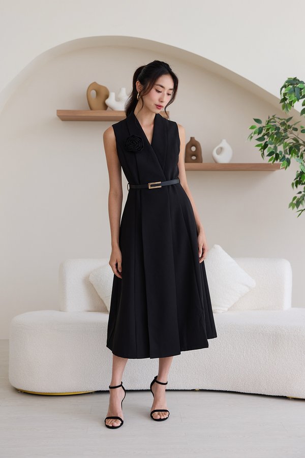Lenore Dress In Classic Black