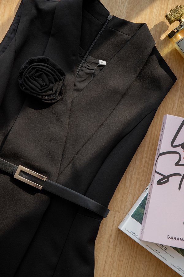 Lenore Dress In Classic Black