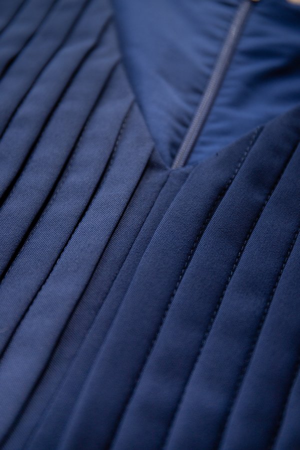 Bernadette Top In Navy Blue