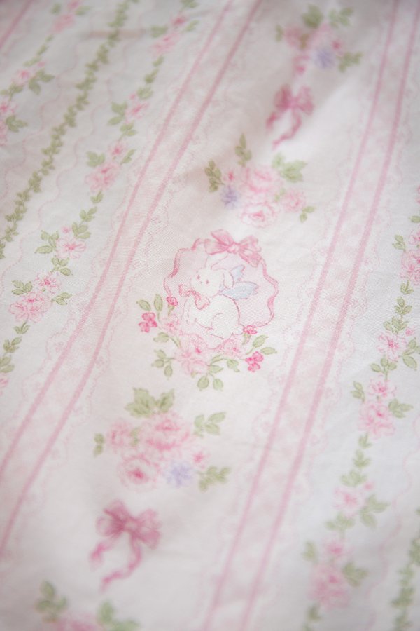 Freyja Dress In Pastel Pink Prints