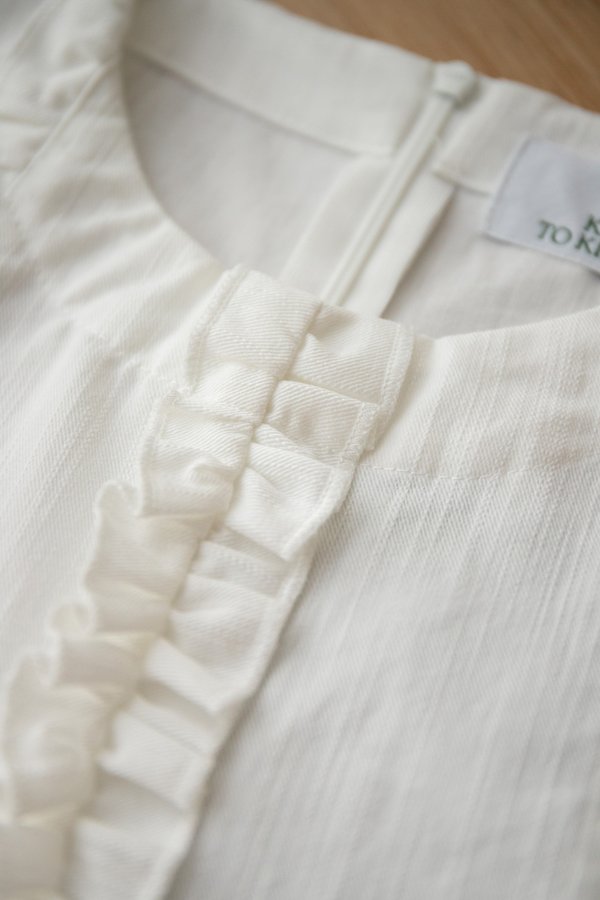 Althea Top In White Wash
