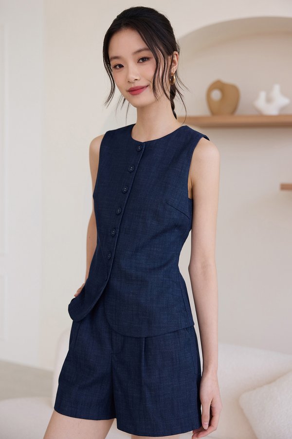 Huxley Top In Blue Wash