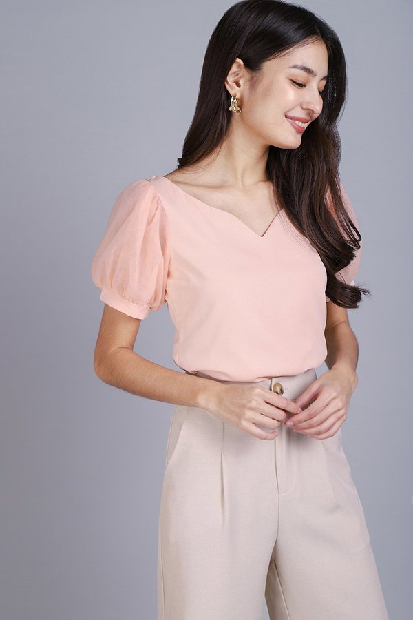 Grace Top In Soft Pink